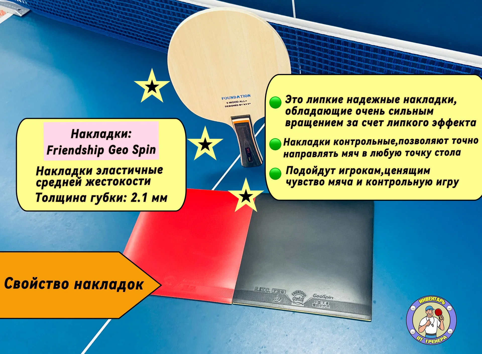 Теннисный набор профессиональный - миниатюра 5