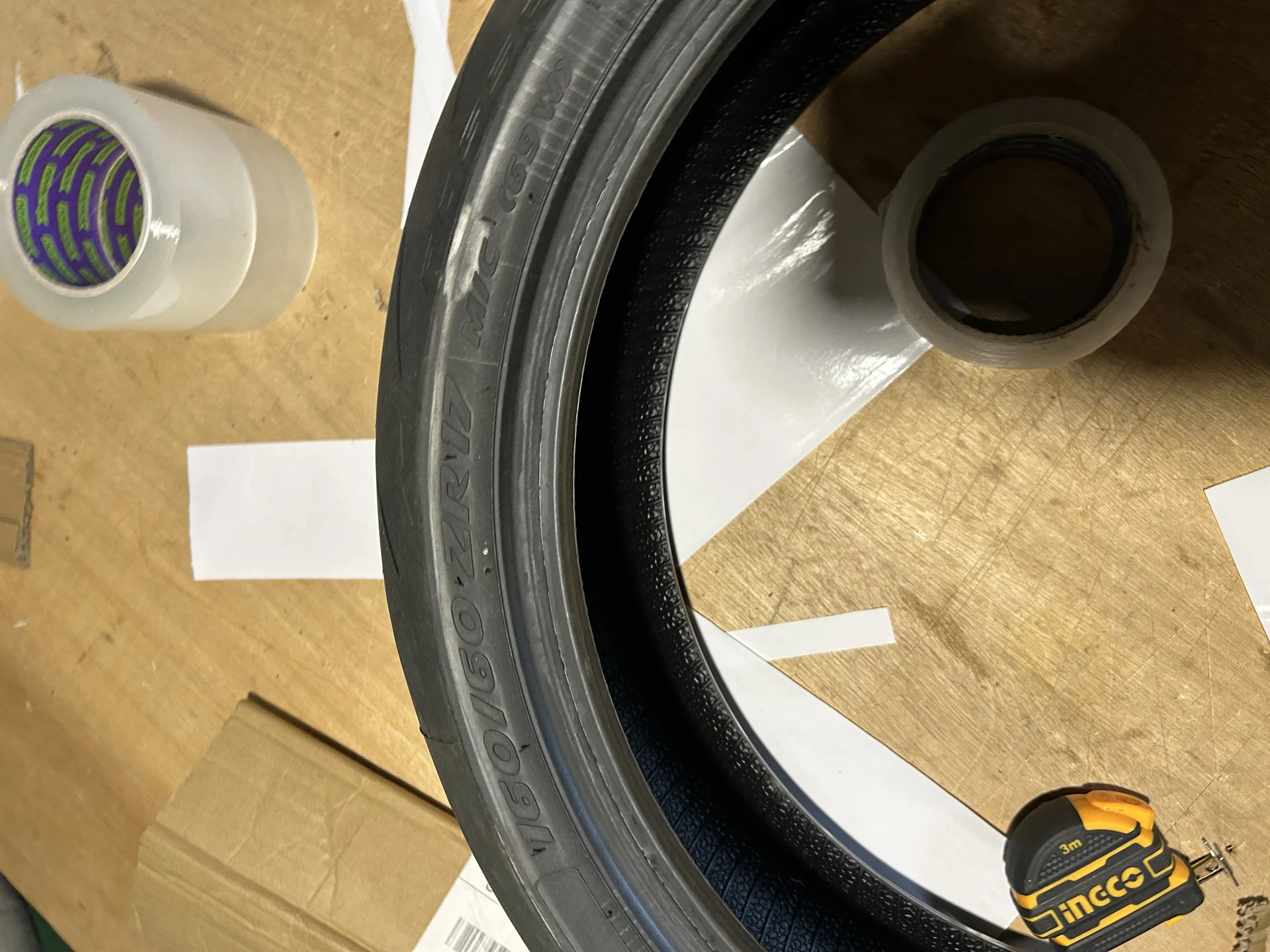 160/60/17 Pirelli Rosso 3 - миниатюра 3