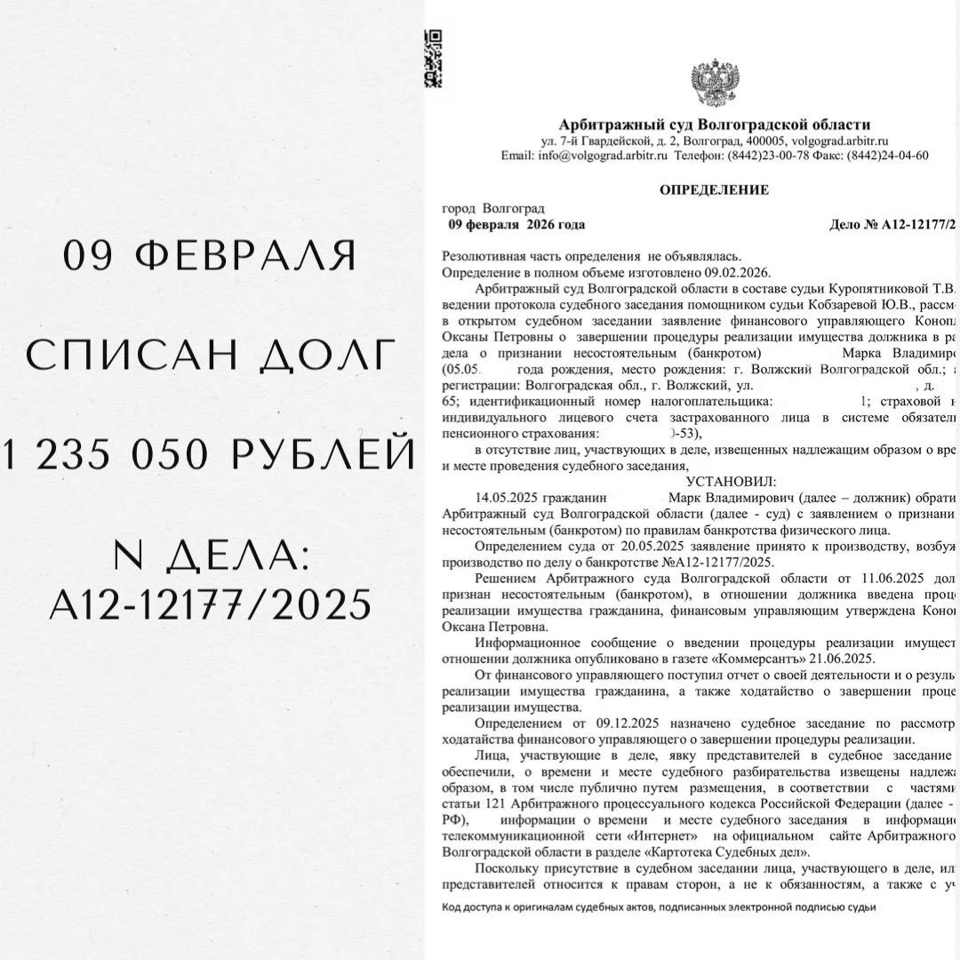 Банкротство/списание Долгов физических лиц - миниатюра 6