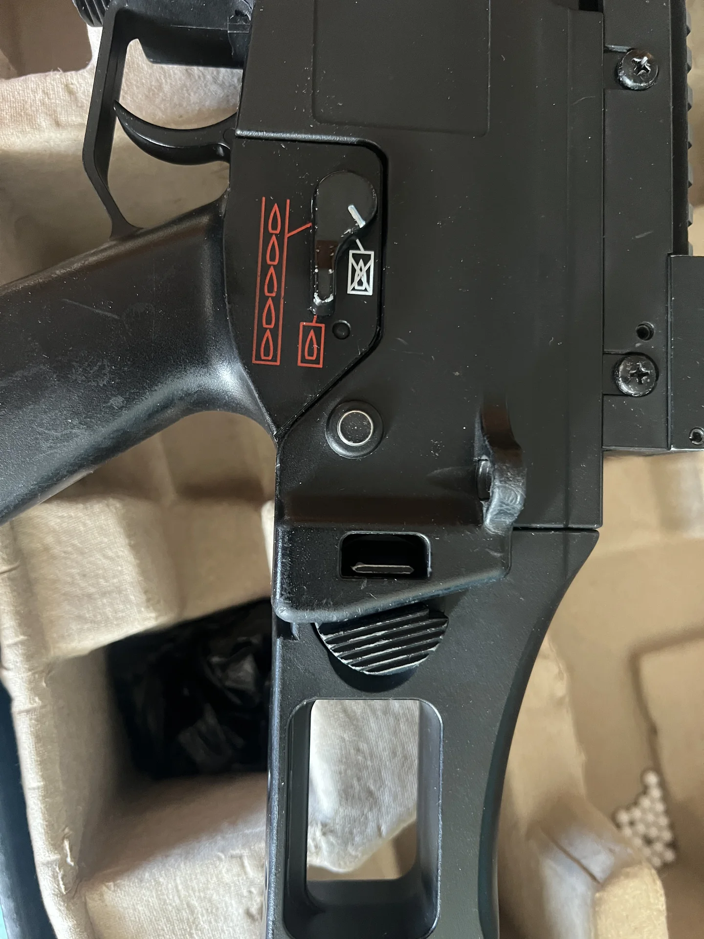 страйкбольный привод G36C H/K - миниатюра 7