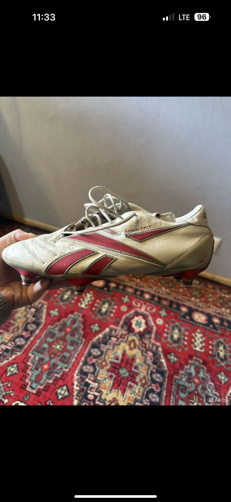 Футбольные бутсы Ryan Giggs Reebok Sprintfit Pro S - изображение 1