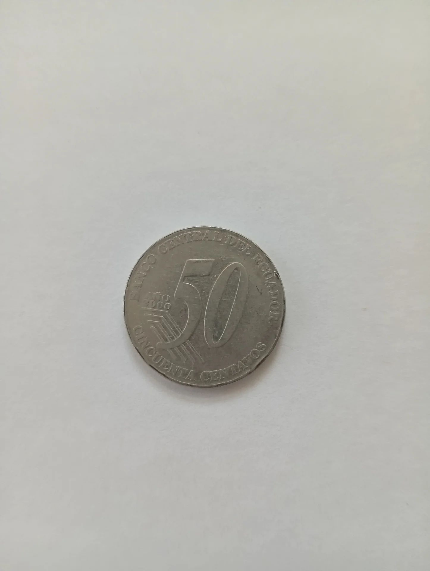Монета 50 сентаво 2000г. Эквадор - миниатюра 4