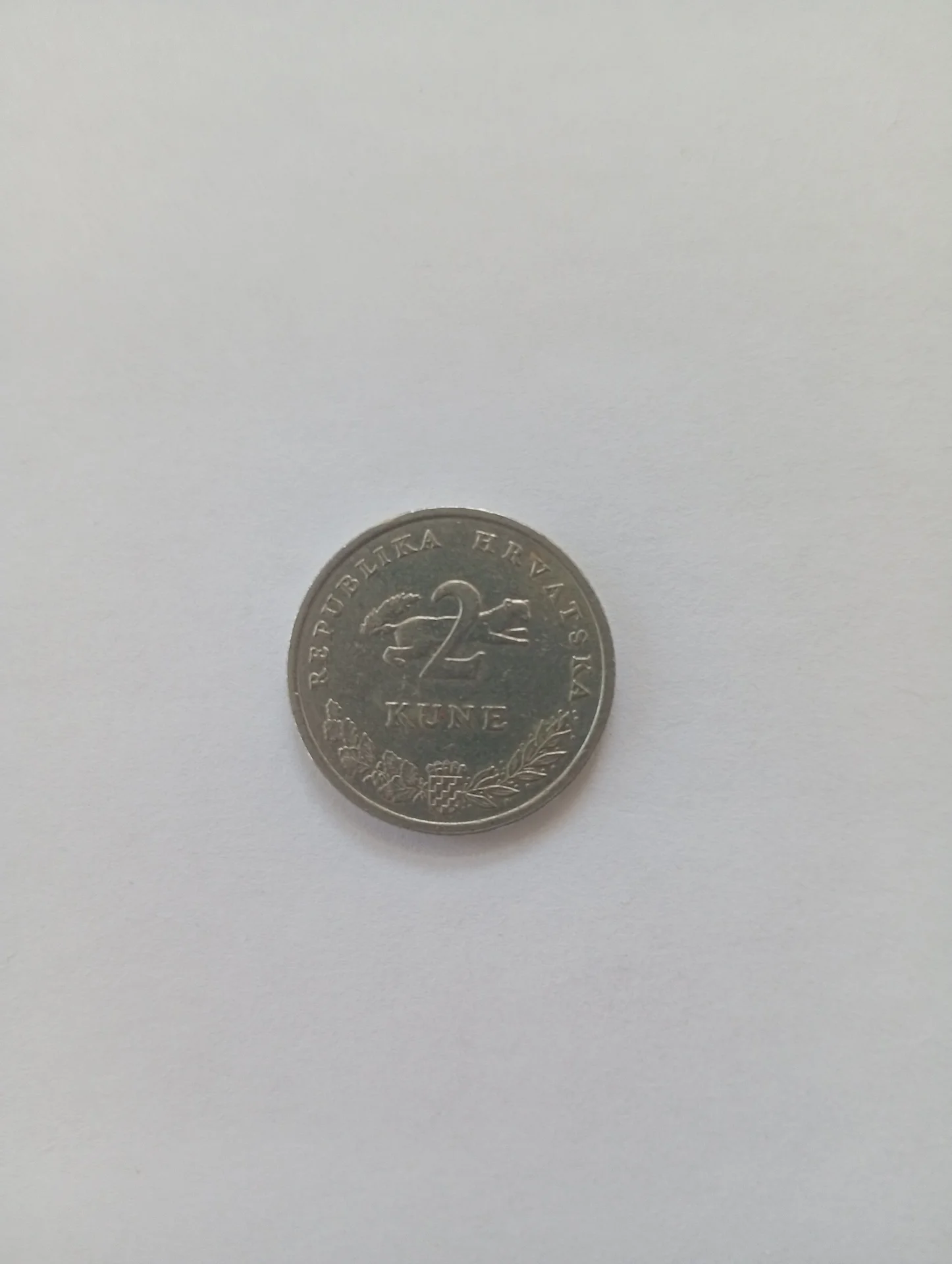 Монета. Хорватия. 2 куны 2003 года. - изображение 1