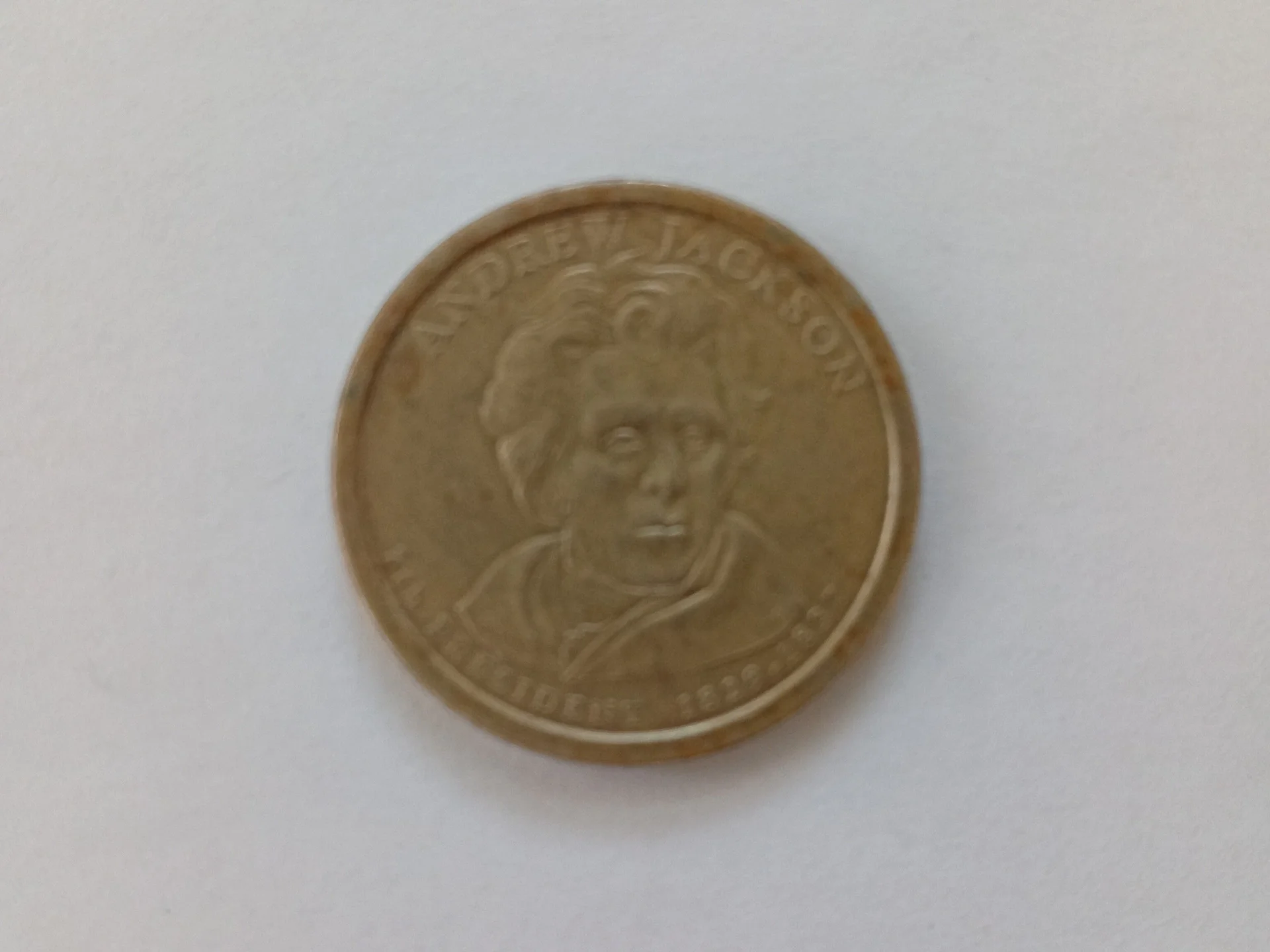 Монета 1 доллар США 2008г., Эндрю Джексон - изображение 1