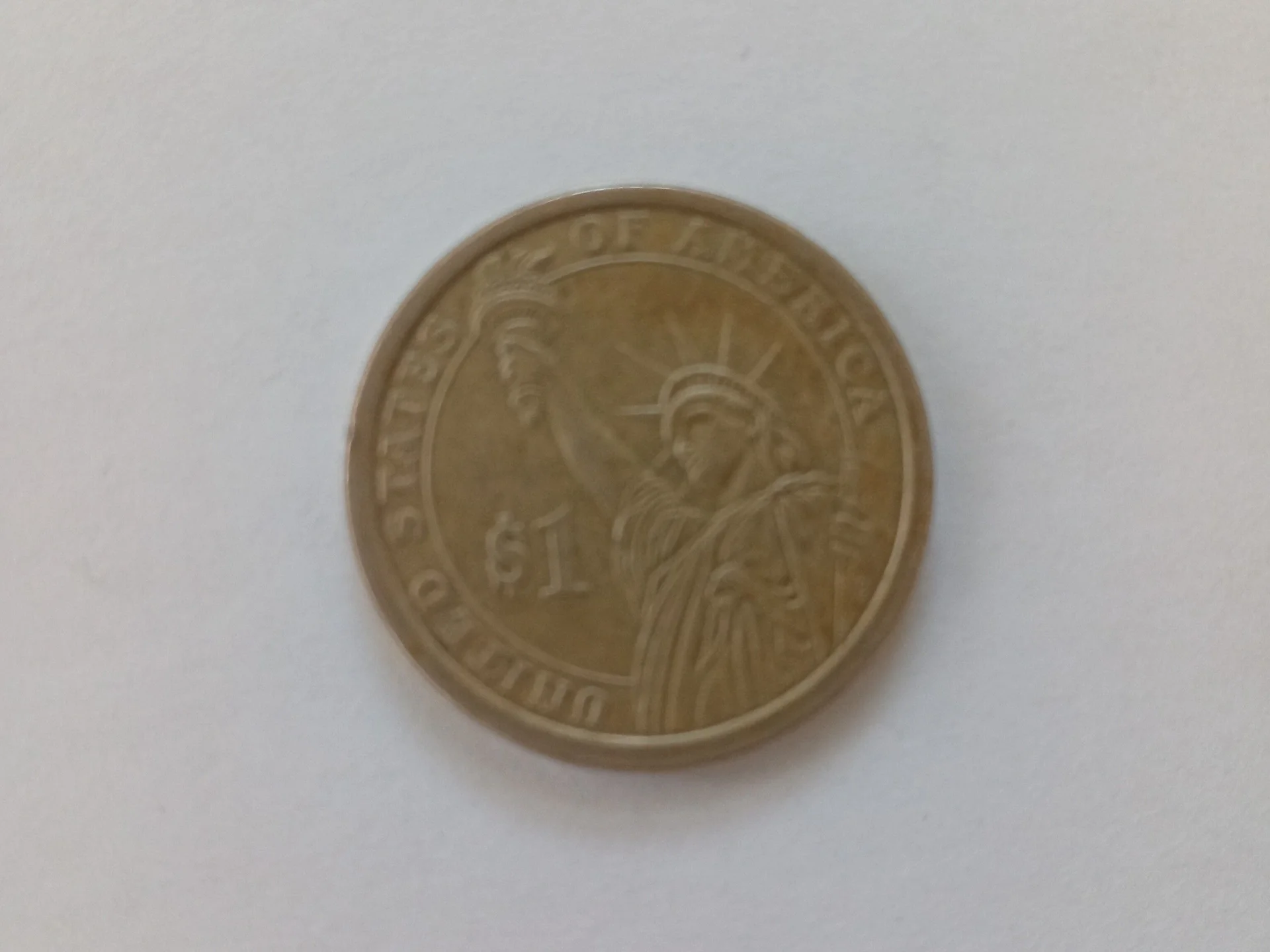 Монета 1 доллар США 2008г., Эндрю Джексон - миниатюра 2