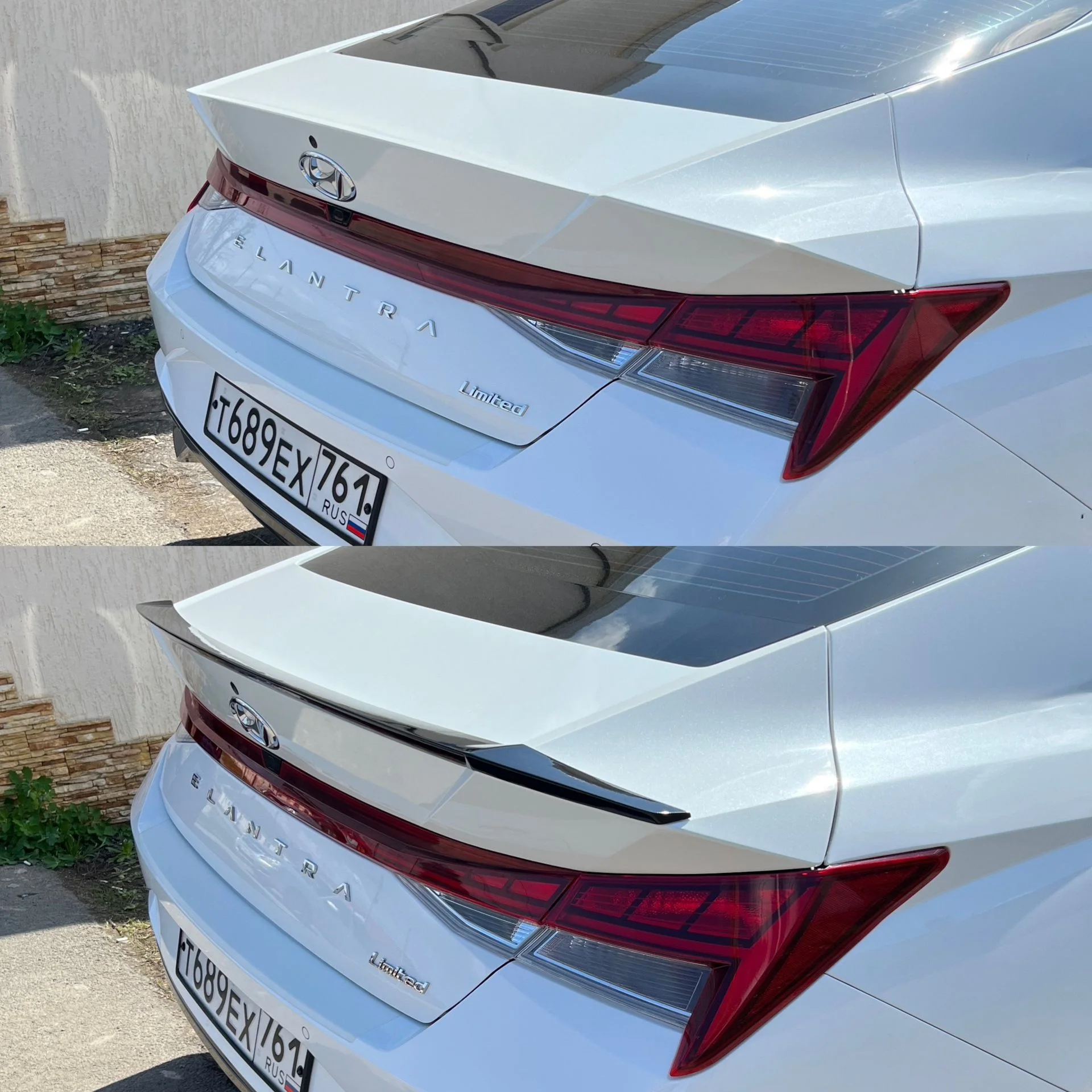 Спойлер для Hyundai Elantra/Avante CN7 - миниатюра 4