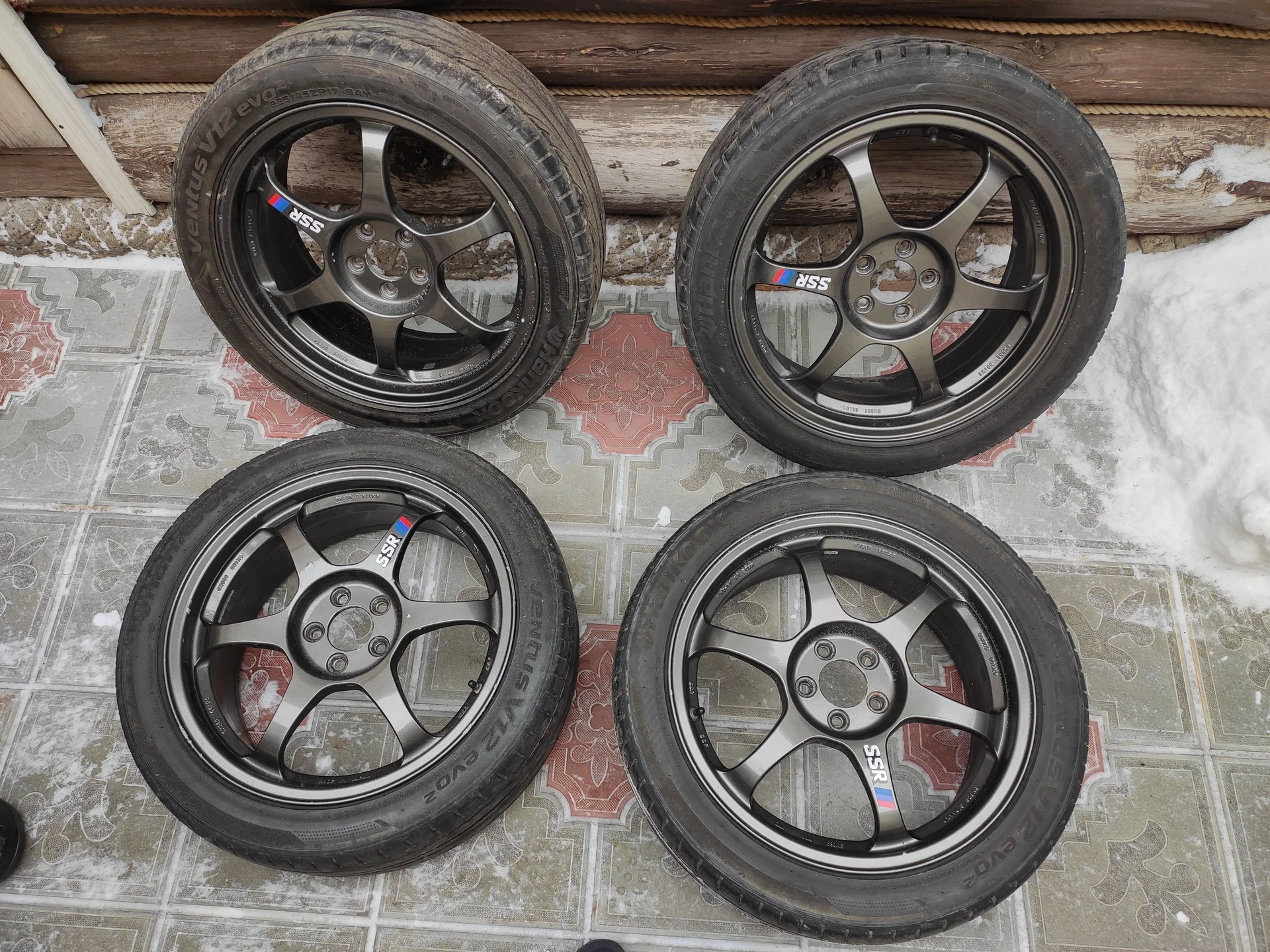 Кованые диски SSR Type-C 7.5×R17 5×100 - изображение 1