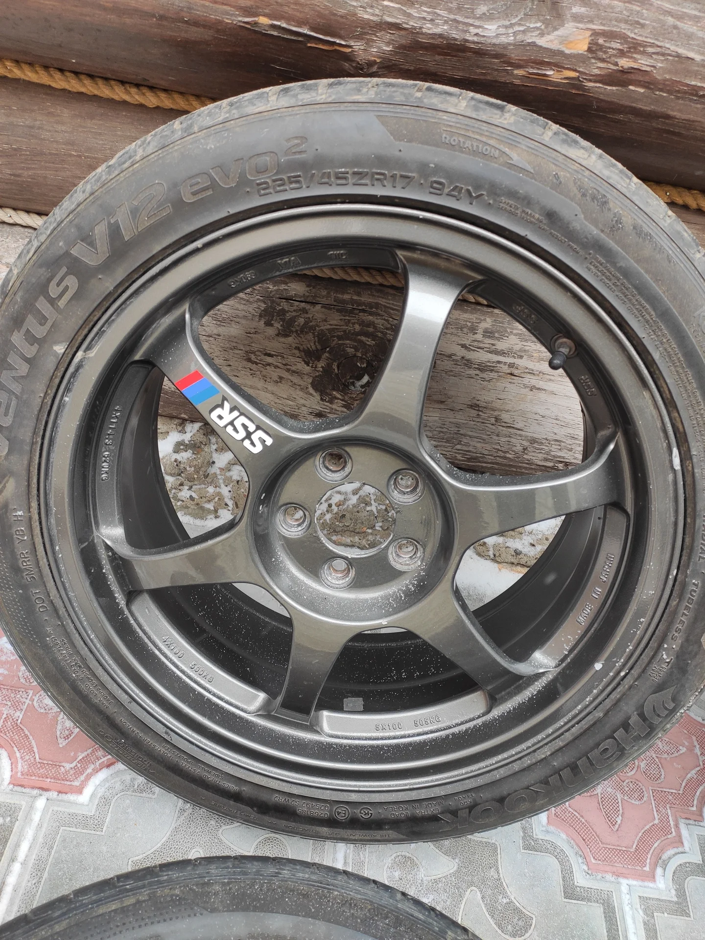 Кованые диски SSR Type-C 7.5×R17 5×100 - миниатюра 4