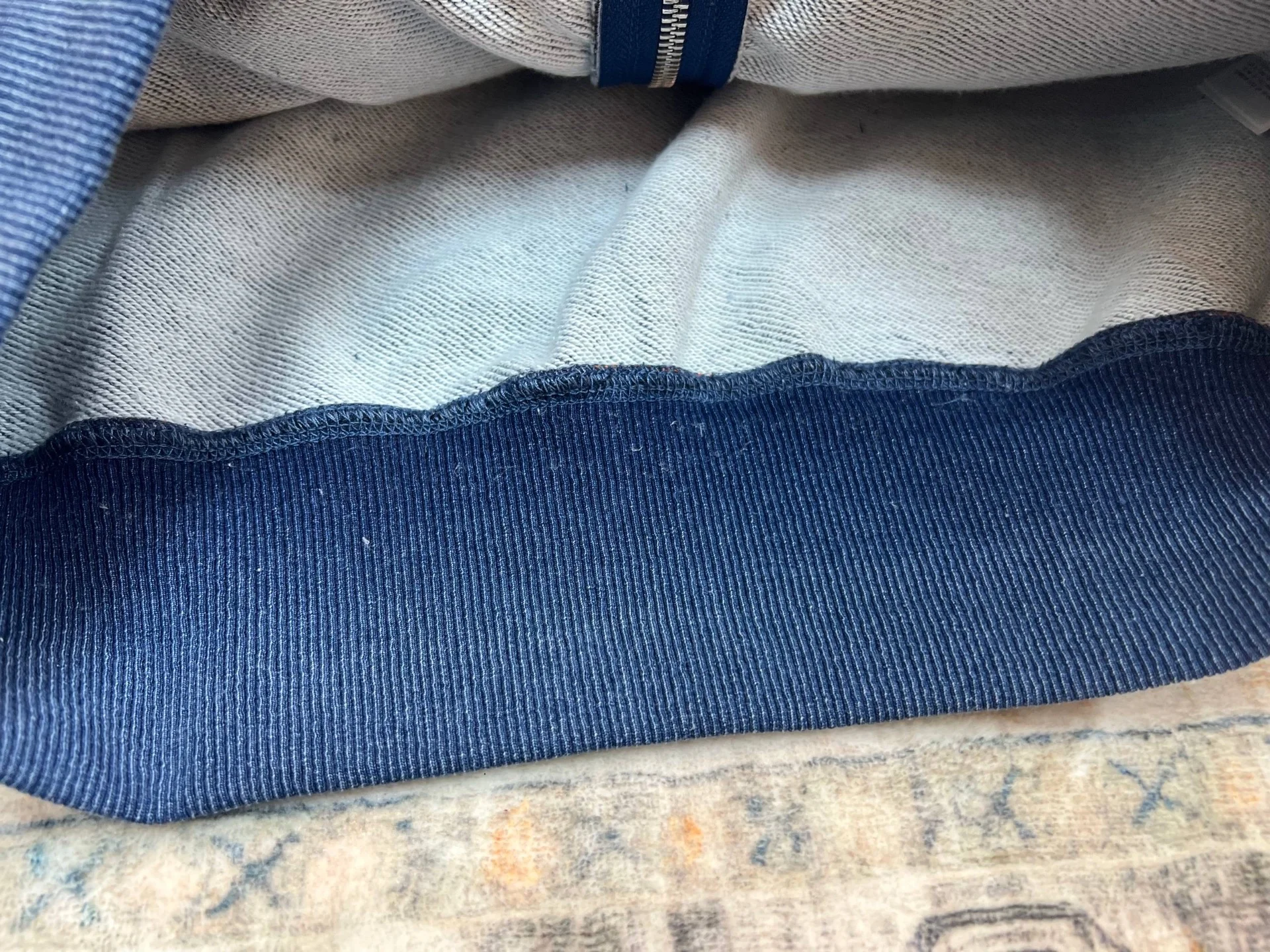 Зип худи Bape Indigo - миниатюра 8