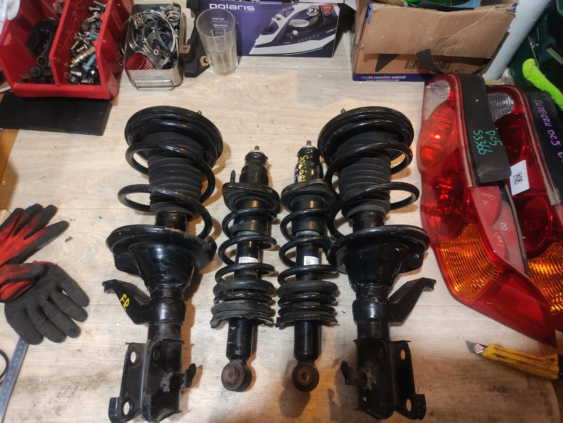 Стойки Honda Integra Dc5 / Acura Rsx / Civic Eu / Ep3 - миниатюра 6