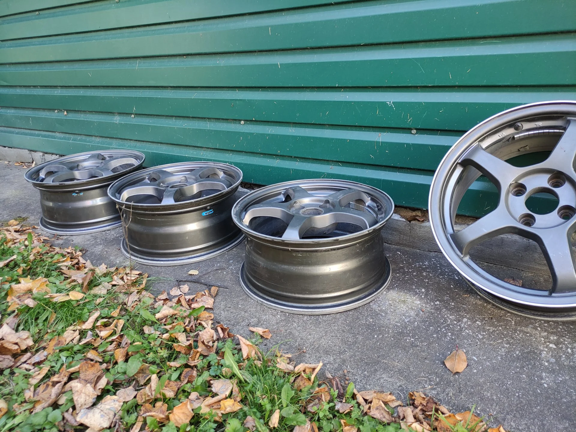 Кованые диски r16 7j 4x100 +38 Япония - миниатюра 5