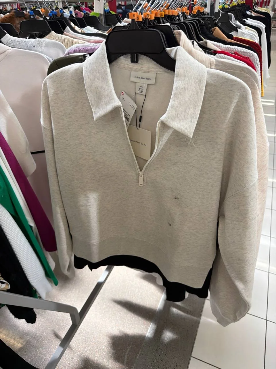 Свитшот Calvin Klein женский оригинал - миниатюра 3