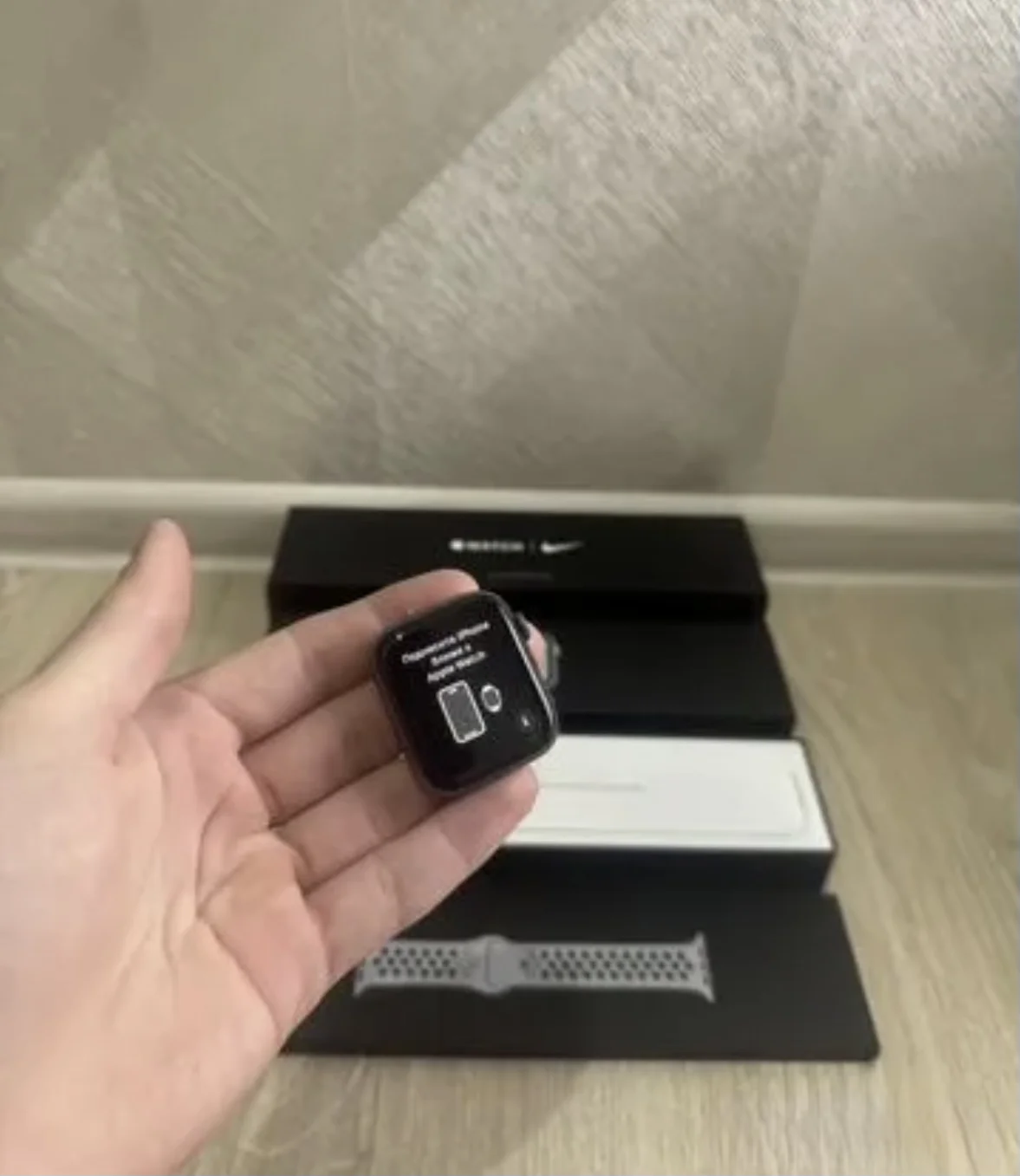 Apple Watch Nike Series 5 44mm Space Gray - миниатюра 3