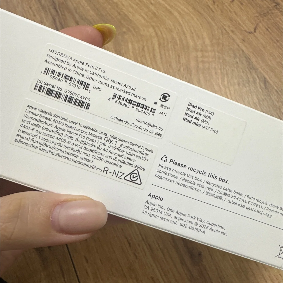 Apple Pencil pro - миниатюра 3