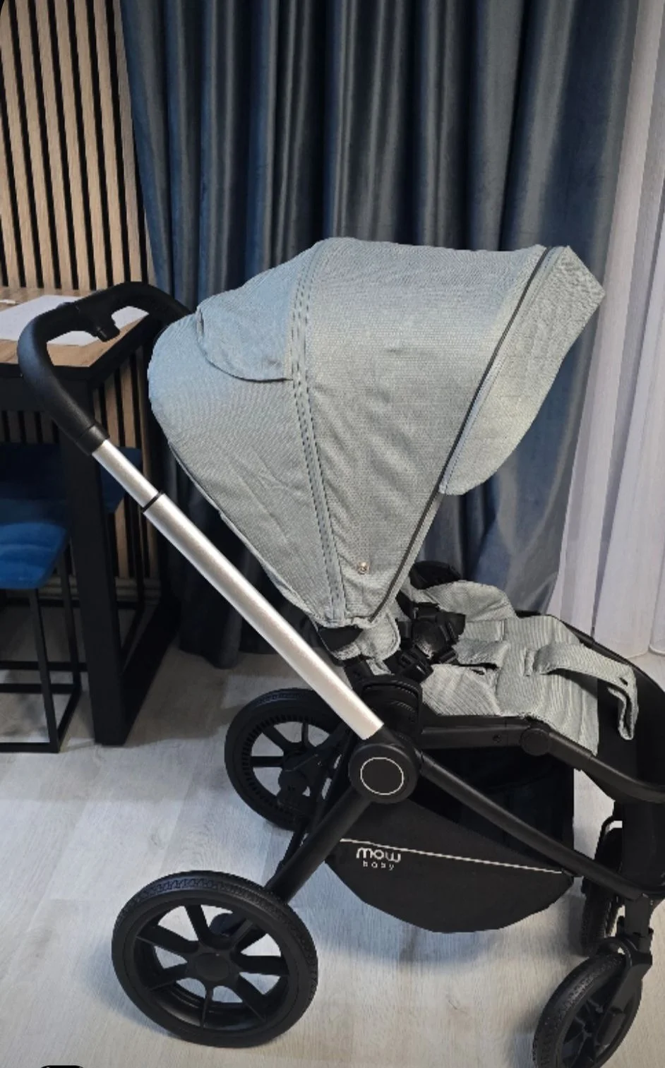 Коляска 2 в 1 для новорожденных MowBaby Zoom - миниатюра 2