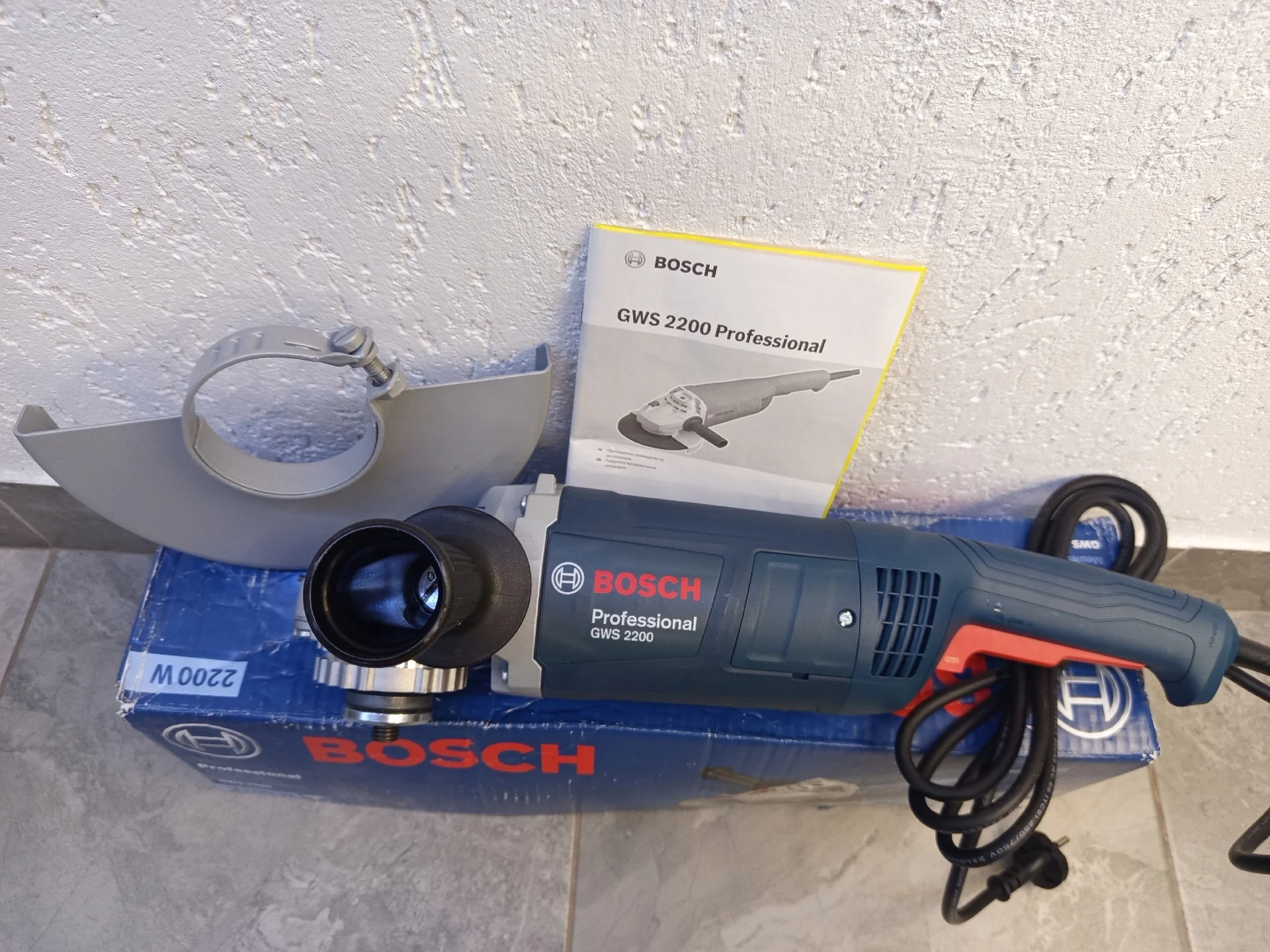 УШМ Bosch GWS 2200 Professional (М29) - миниатюра 2