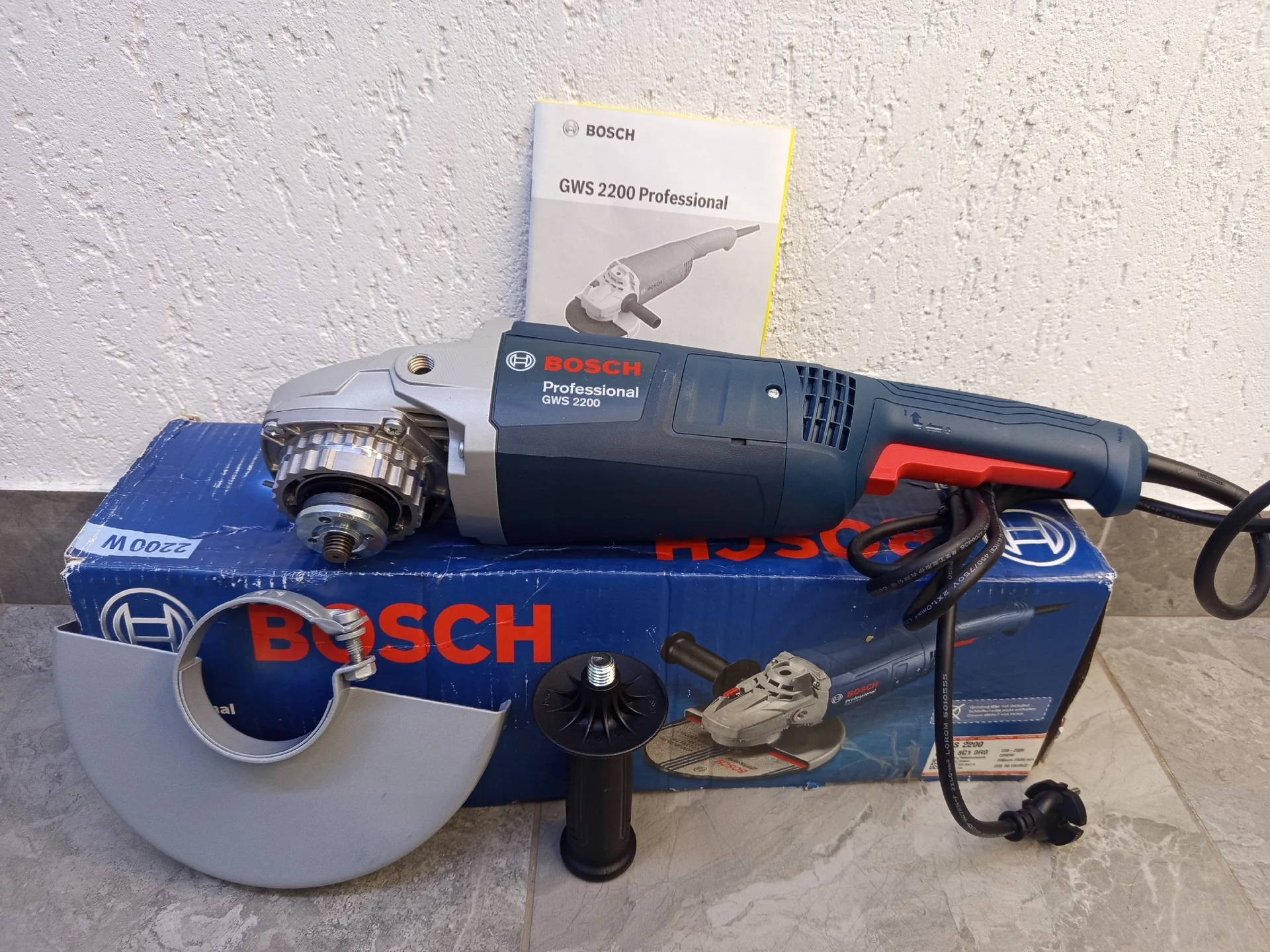 УШМ Bosch GWS 2200 Professional (М29) - миниатюра 3