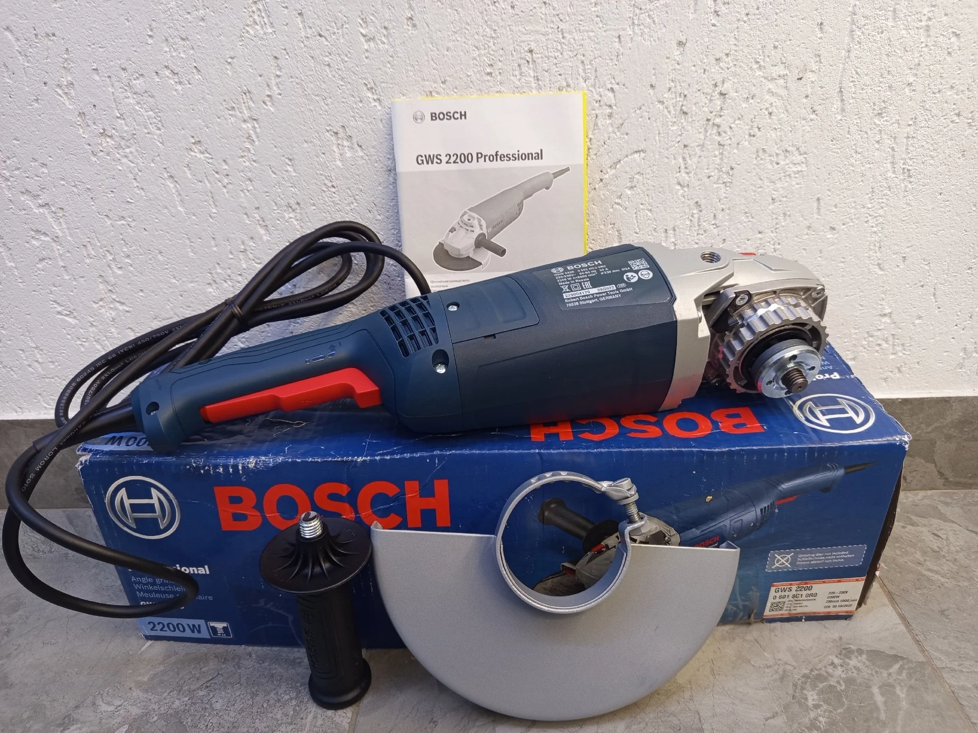 УШМ Bosch GWS 2200 Professional (М29) - миниатюра 4