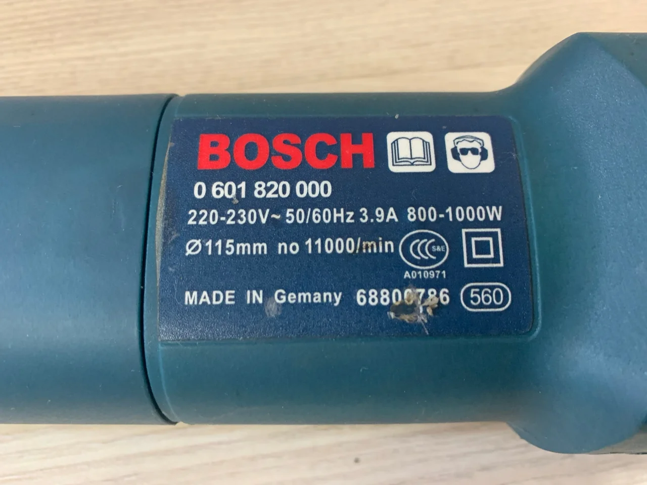УШМ bosch gws 6-115 - миниатюра 3