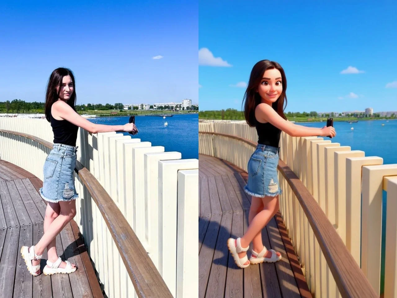 Мультяшная открытка, фото, поздравление - миниатюра 6