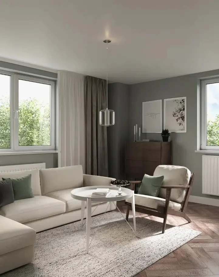 1-комнатная квартира 41,25 м2 - миниатюра 3