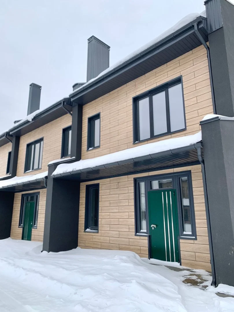 Новый таунхаус 109,4 м² | газ | Парковка | Можно взять в ипотеку