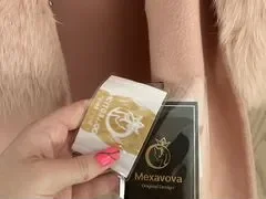 Пальто мехаvova женское - миниатюра 3