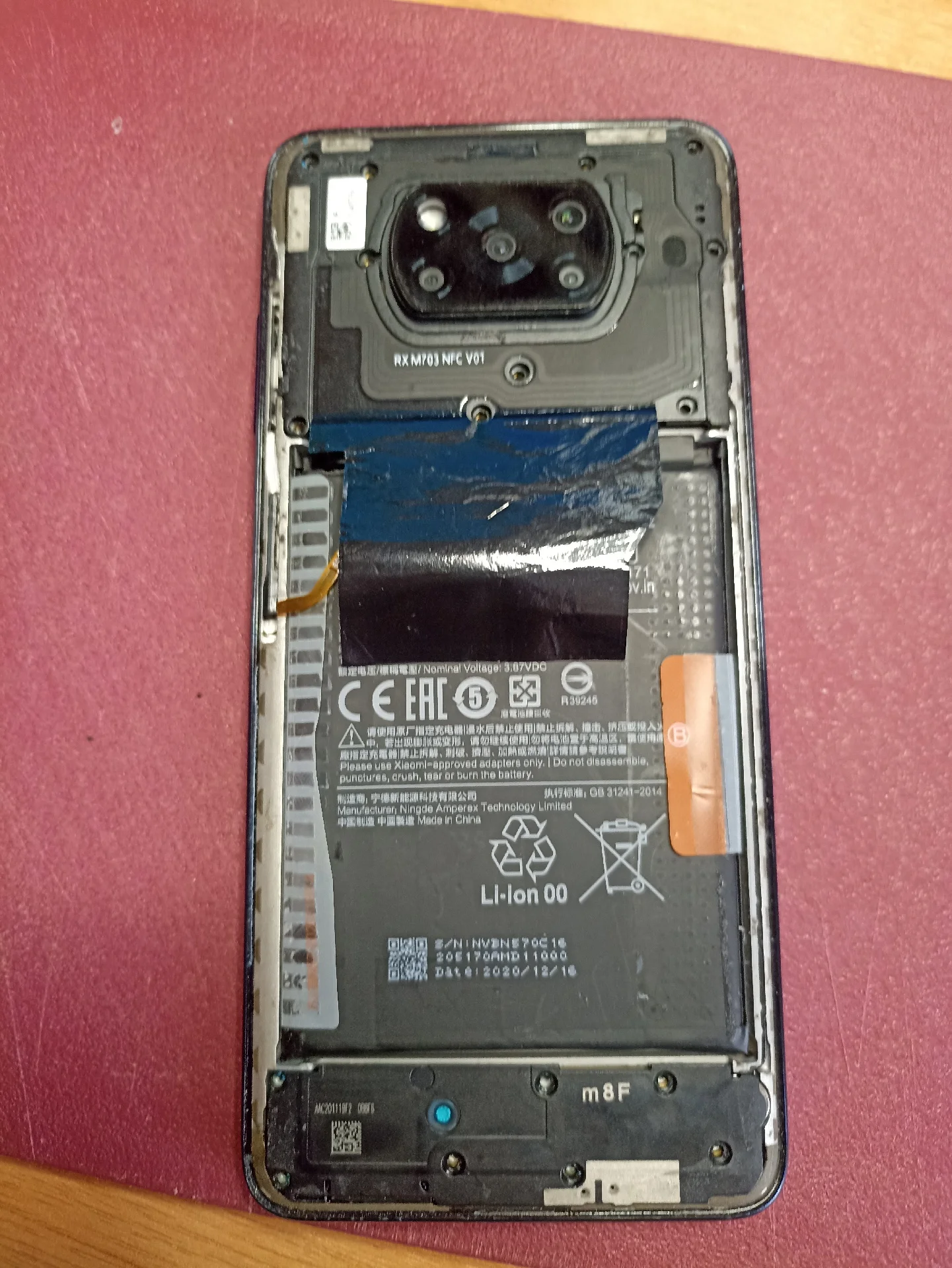 Poco x3 nfc 6/64 cobalt blue - миниатюра 2