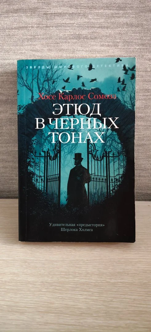 Книга "Этюд в чёрных тонах" Хосе Карлос Сомоза - миниатюра 2