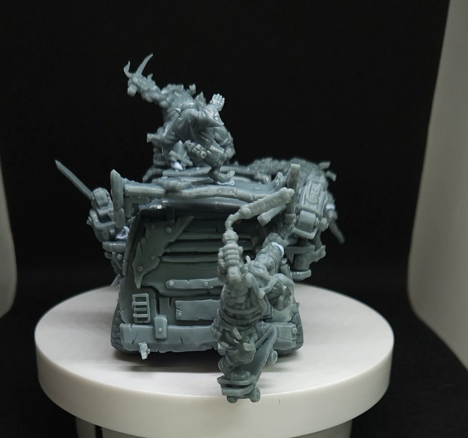 Миниатюра, орки мутанты ниндзя, warhammer - миниатюра 3