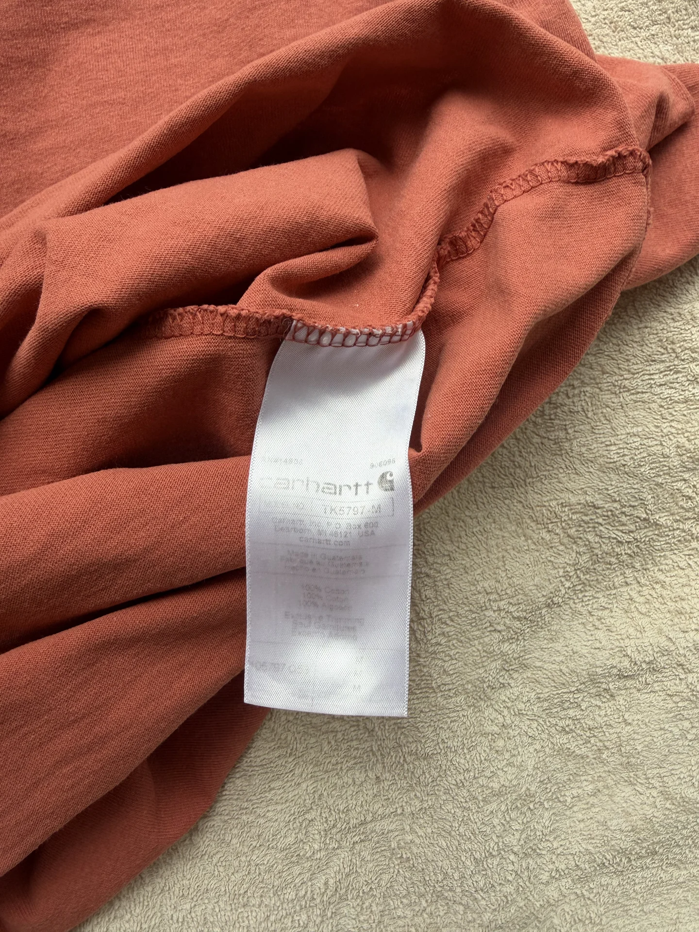 Футболка Carhartt - миниатюра 4