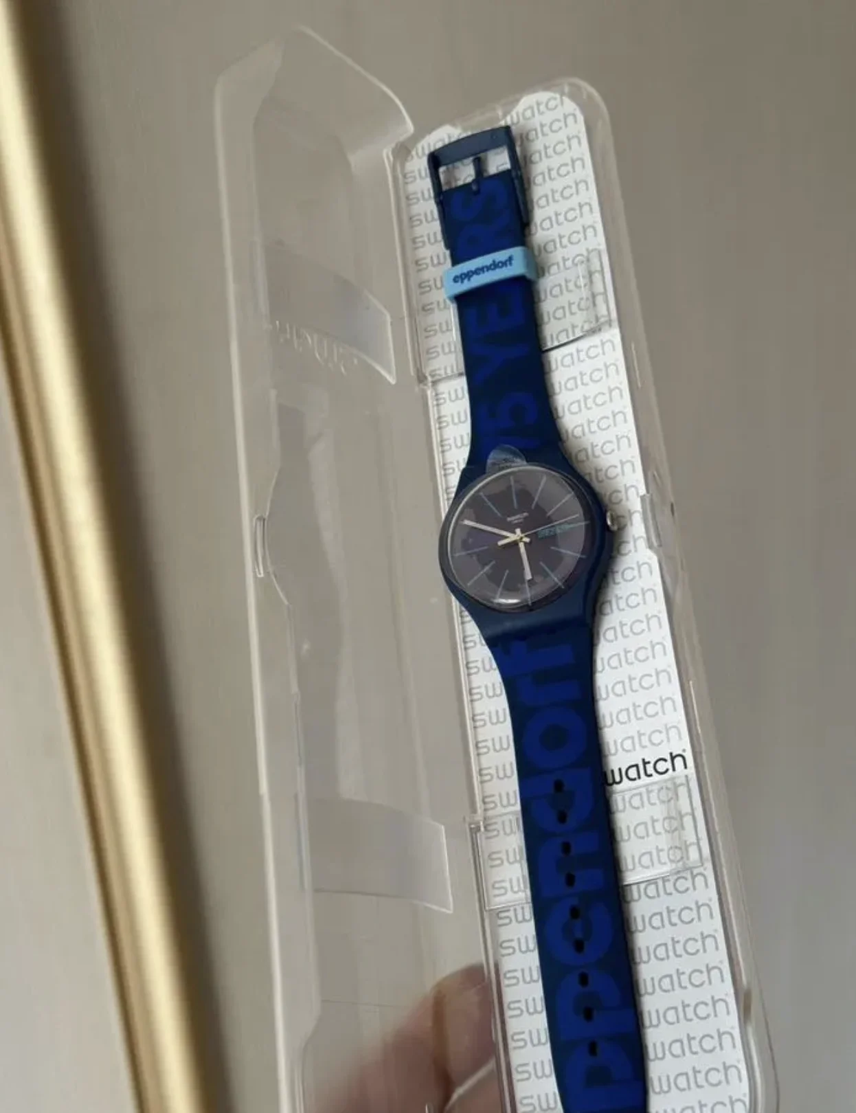 Swatch suon713C лимитка Eppendorf 75 Years, новые - миниатюра 2