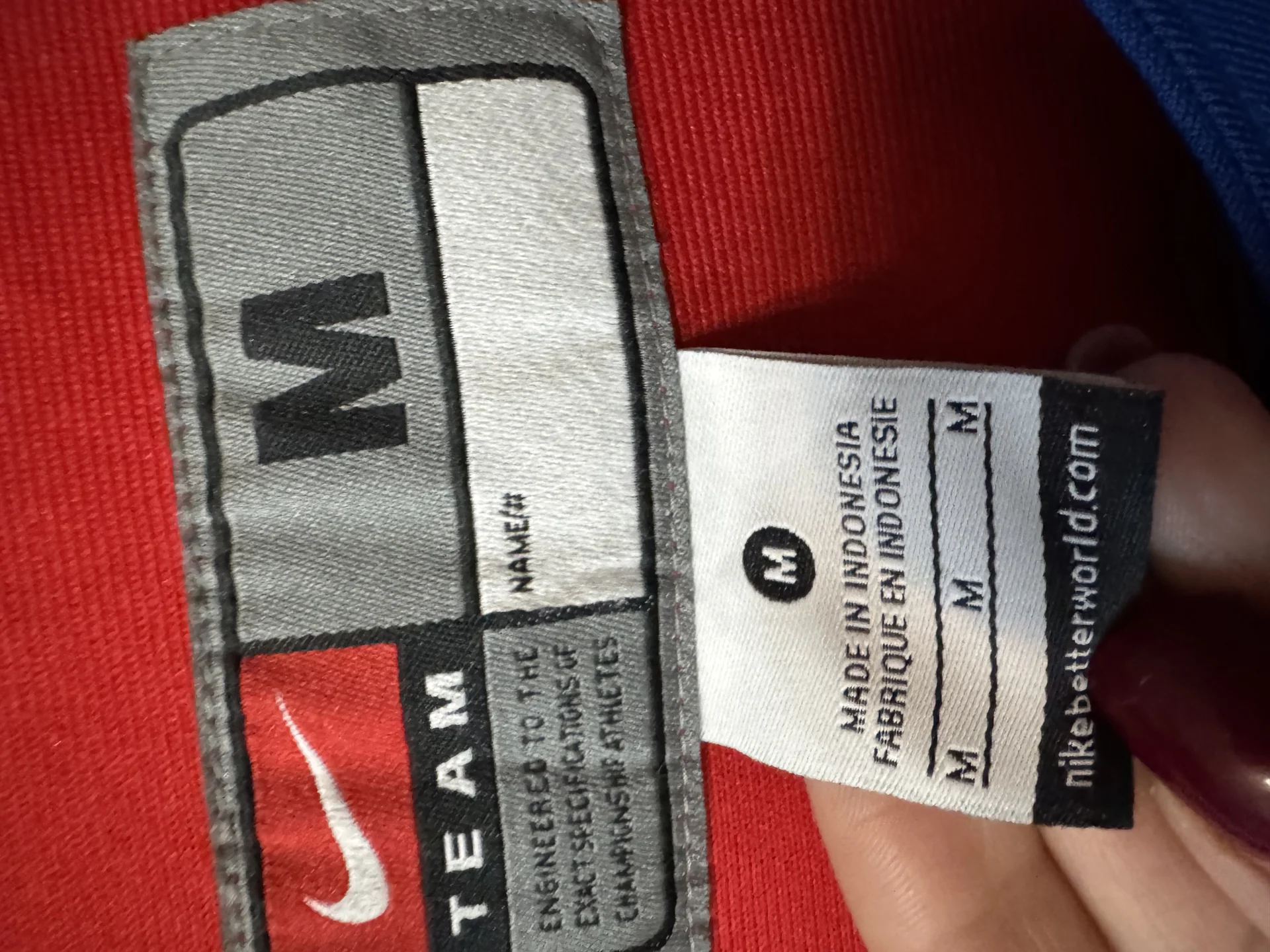 Хоккейная Майка М Nike - миниатюра 4