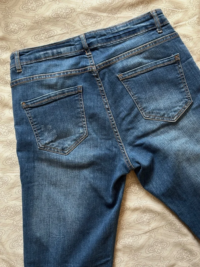 Джинсы Reserved, р.34, slim, синие - миниатюра 4