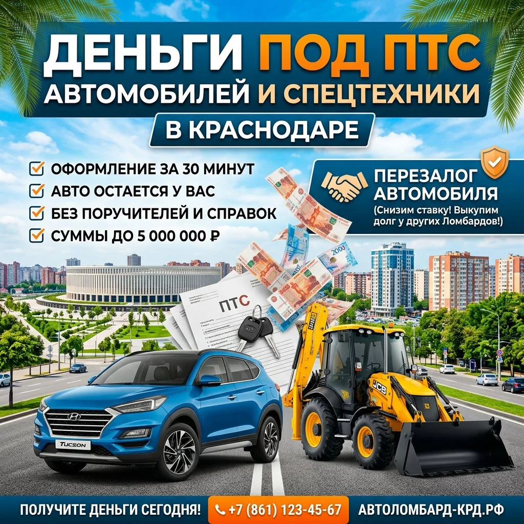 Деньги под залог ПТС авто, ПСМ в Москве.Перезалог авто - миниатюра 5