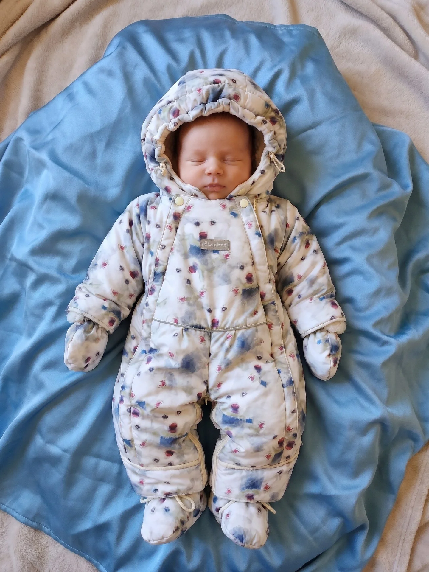 Зимний комбинезон для малыша до 1 года - изображение 1