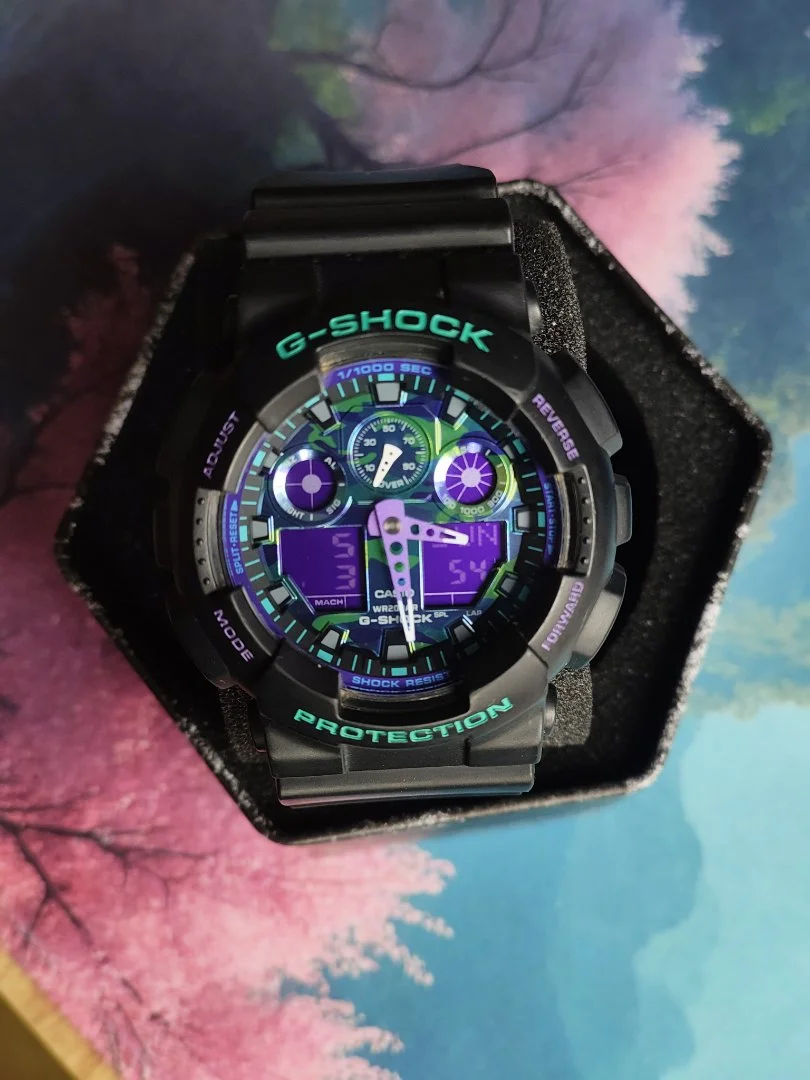 Часы Casio G-Shock GA-100BL (5081) - миниатюра 2