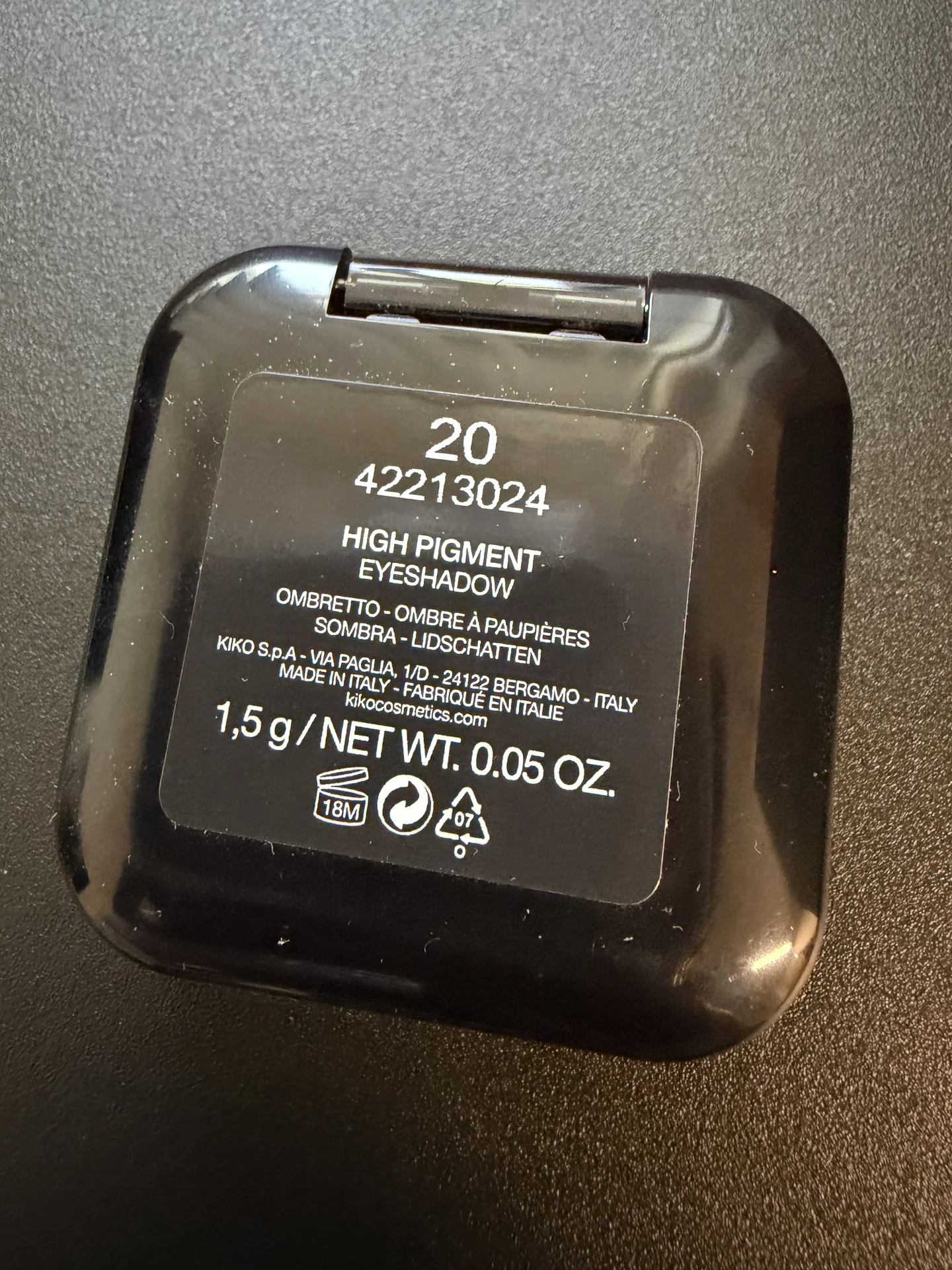 Тени Kiko 20 оттенок снят с продаж - миниатюра 2