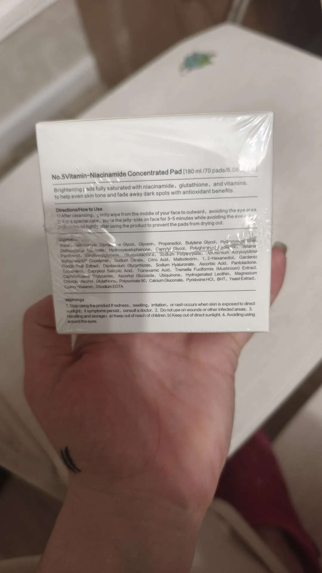 Тонер пэды Numbuzin, No.5 Vitamin - миниатюра 3