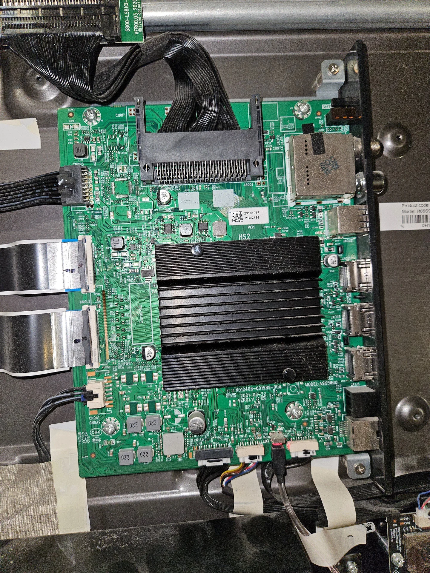 Haier H65S9UG PRO на запчасти - миниатюра 9