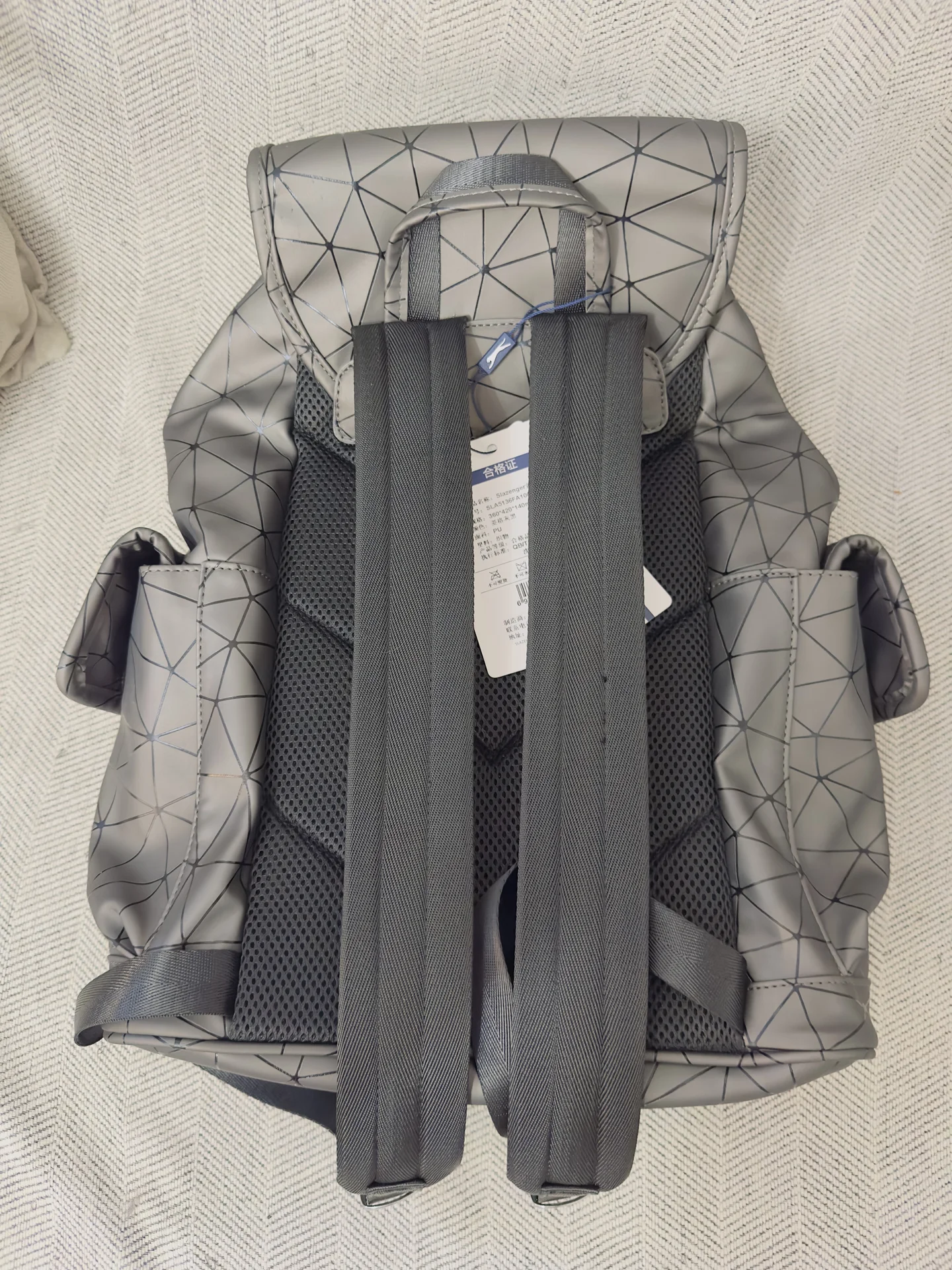 Кожаный рюкзак Slazenger Оригинал - миниатюра 4