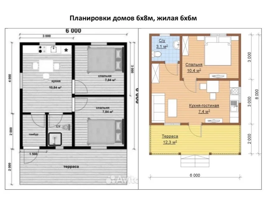 Каркасный зимний дом 6х8 под ключ. Монтаж 1-2 дня - миниатюра 12