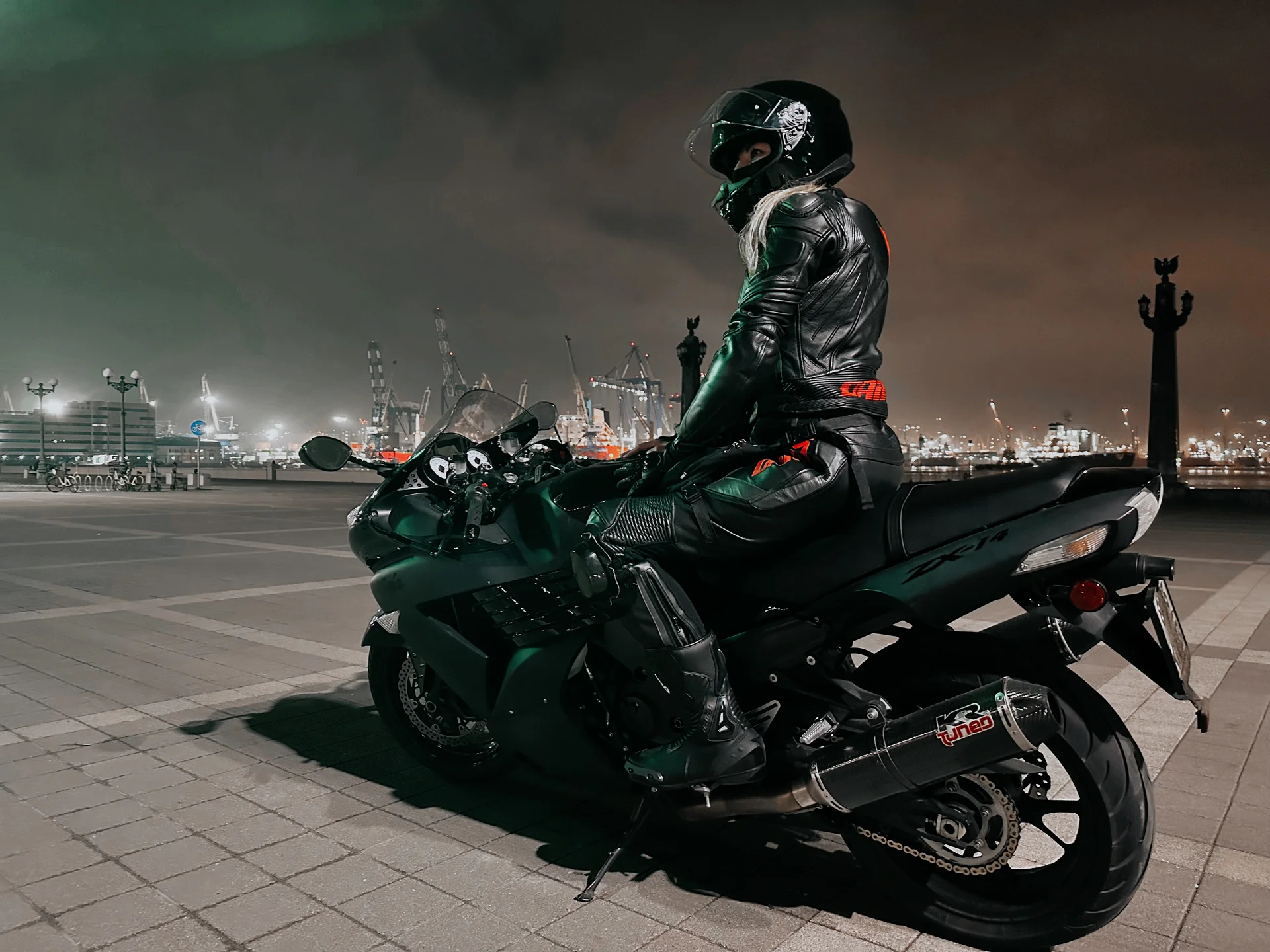 женский мото-комбинезон Dainese (раздельный) - миниатюра 2