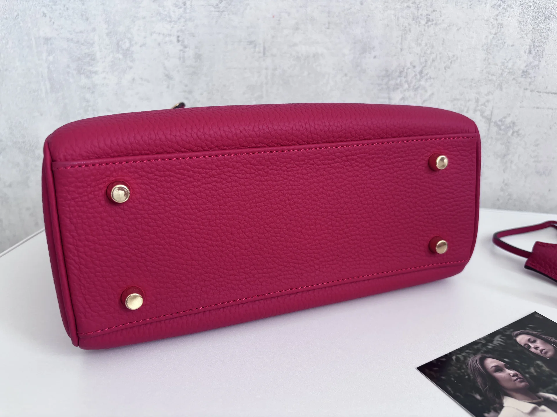 Сумка женская byne (baguette bag) bella red 25 - миниатюра 6