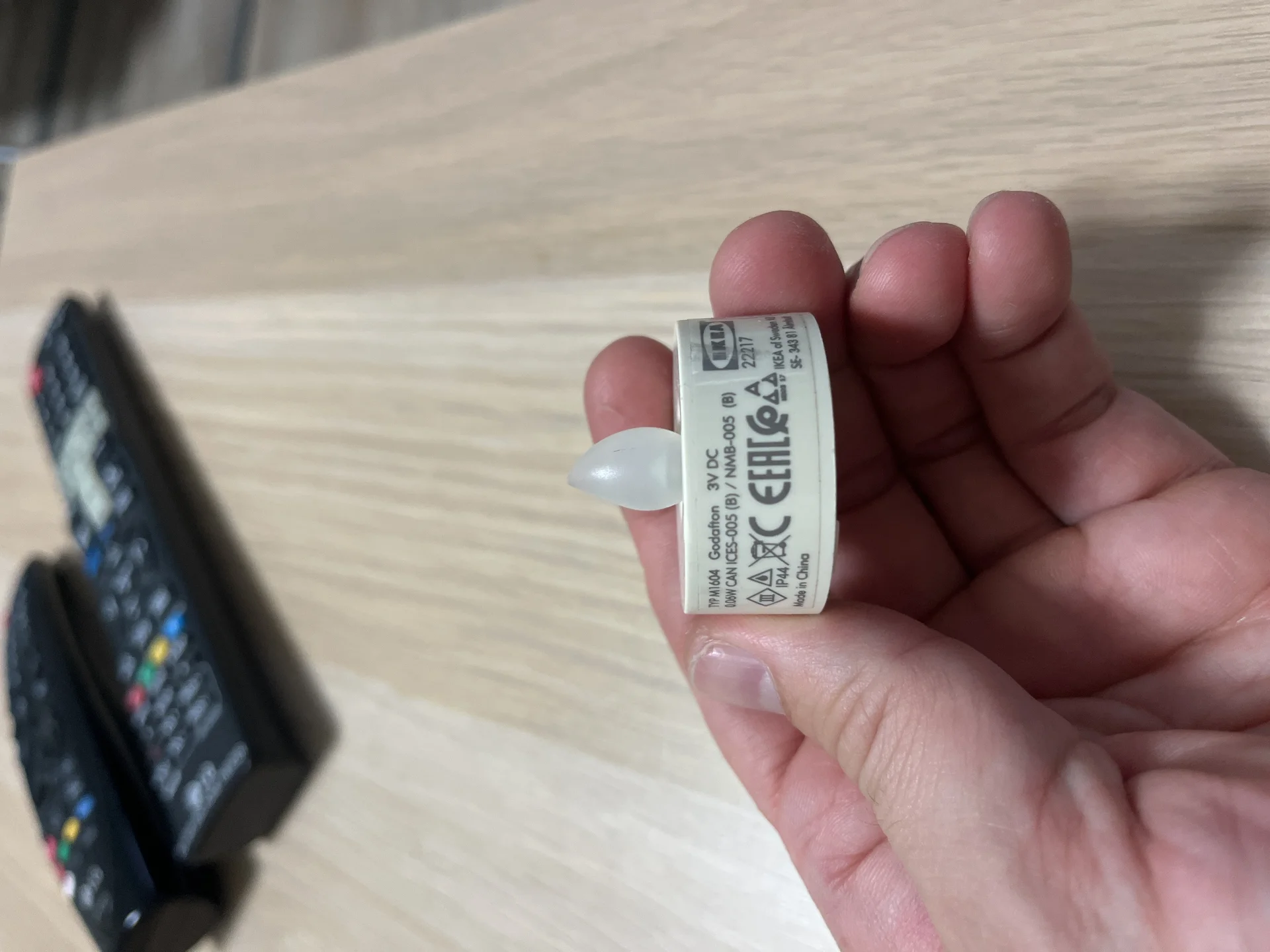Свеча светодиодная IKEA Godafton - миниатюра 2