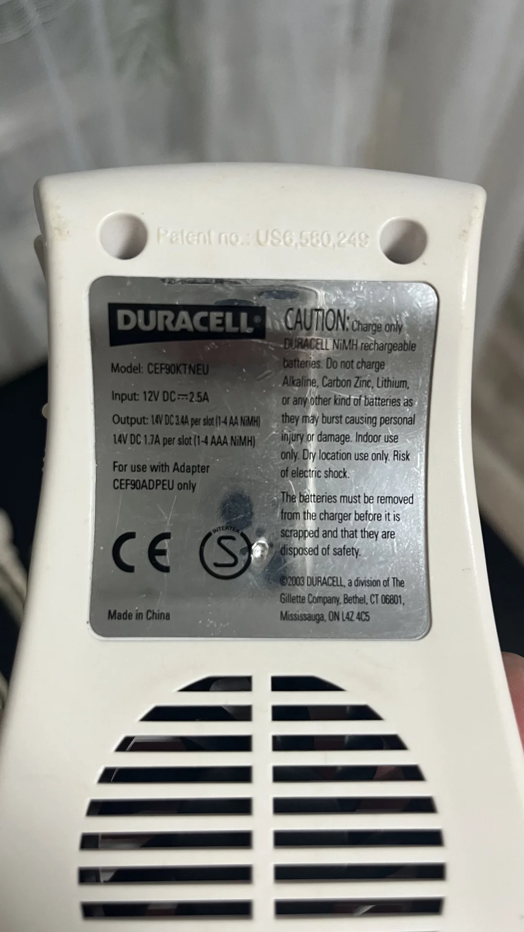 Зарядник батареек Duracell CEF90KTNEU - миниатюра 2