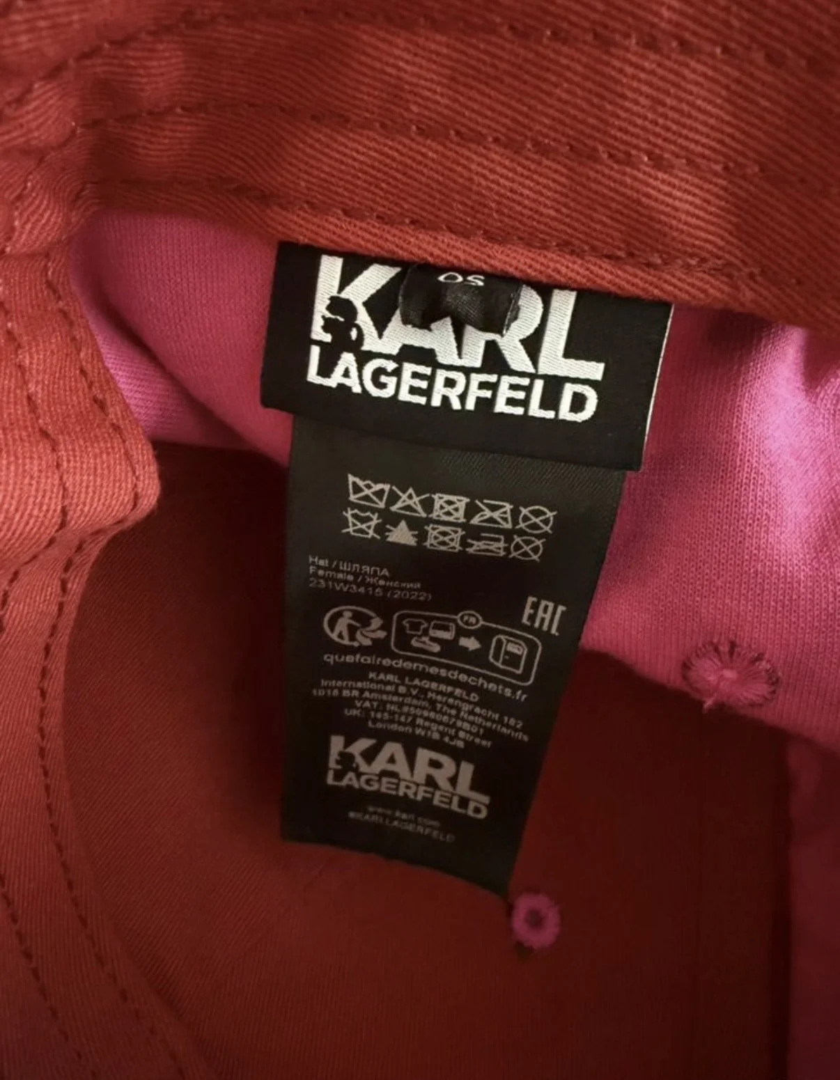 Кепка женская Karl lagerfeld - миниатюра 4