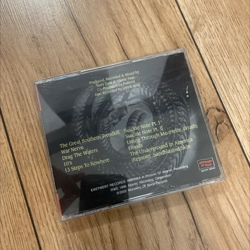 CD диск Pantera - The Great Southern Trendkill - миниатюра 4