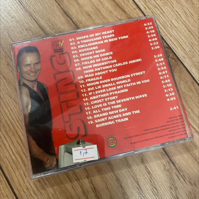 CD Диск Sting - MTV History 2000 - миниатюра 4