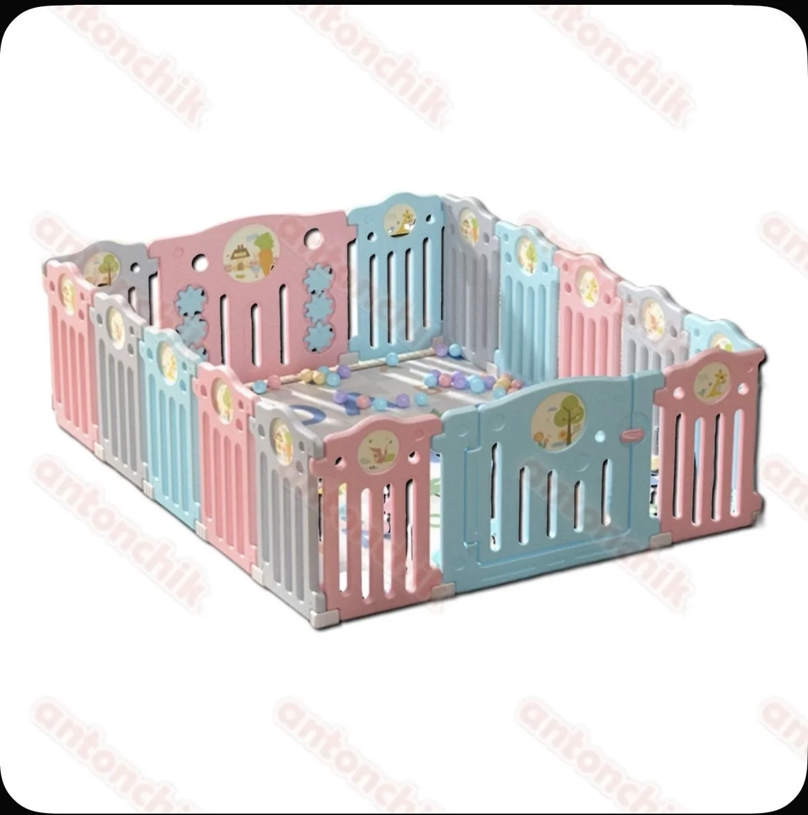 Игровой манеж-ограждение Floopsi Flower Playpen 14 - изображение 1